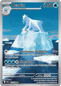Beartic - SV: Black Bolt - Pokemon card