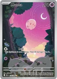Munna - SV: Black Bolt - Pokemon card