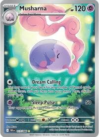 Musharna - SV: Black Bolt - Pokemon card