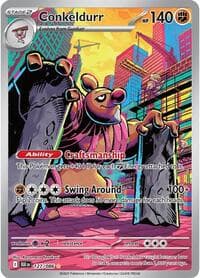 Conkeldurr - SV: Black Bolt - Pokemon card