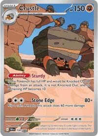 Crustle - SV: Black Bolt - Pokemon card