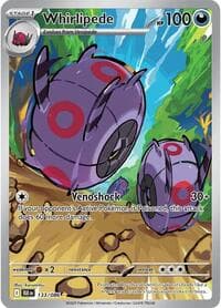 Whirlipede - SV: Black Bolt - Pokemon card