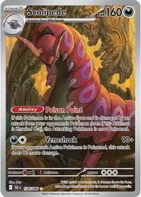 Scolipede - SV: Black Bolt - Pokemon card