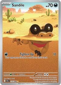 Sandile - SV: Black Bolt - Pokemon card