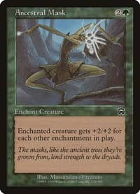 Ancestral Mask - Mercadian Masques - Magic: The Gathering card