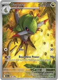 Fraxure - SV: Black Bolt - Pokemon card