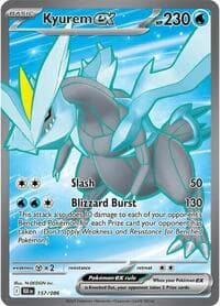 Kyurem ex - SV: Black Bolt - Pokemon card
