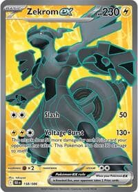 Zekrom ex - SV: Black Bolt - Pokemon card
