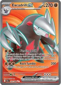 Excadrill ex - SV: Black Bolt - Pokemon card