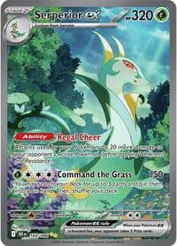 Serperior ex - SV: Black Bolt - Pokemon card