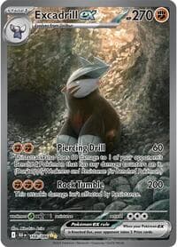 Excadrill ex - SV: Black Bolt - Pokemon card