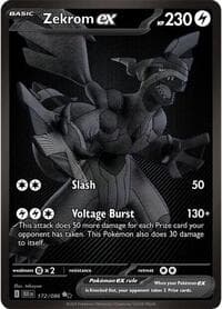 Zekrom ex - SV: Black Bolt - Pokemon card