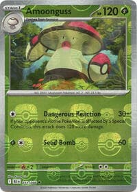 Amoonguss (Master Ball Pattern) - SV: Black Bolt - Pokemon card