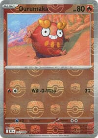 Darumaka (Master Ball Pattern) - SV: Black Bolt - Pokemon card
