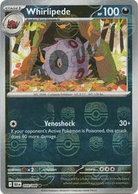 Whirlipede (Master Ball Pattern) - SV: Black Bolt - Pokemon card