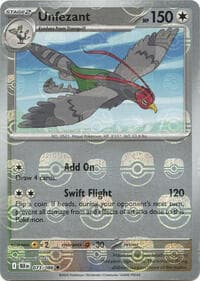 Unfezant (Master Ball Pattern) - SV: Black Bolt - Pokemon card