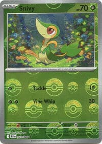 Snivy (Poke Ball Pattern) - SV: Black Bolt - Pokemon card