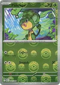 Pansage (Poke Ball Pattern) - SV: Black Bolt - Pokemon card