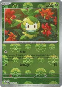 Petilil (Poke Ball Pattern) - SV: Black Bolt - Pokemon card