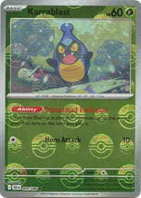 Karrablast (Poke Ball Pattern) - SV: Black Bolt - Pokemon card