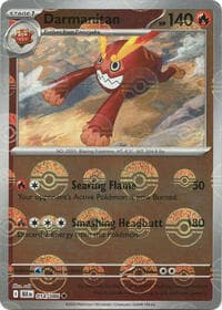 Darmanitan (Poke Ball Pattern) - SV: Black Bolt - Pokemon card