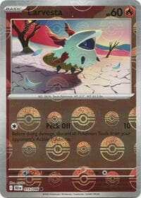 Larvesta (Poke Ball Pattern) - SV: Black Bolt - Pokemon card