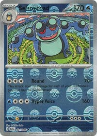 Seismitoad (Poke Ball Pattern) - SV: Black Bolt - Pokemon card