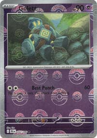Golett (Poke Ball Pattern) - SV: Black Bolt - Pokemon card