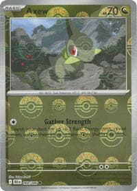Axew (Poke Ball Pattern) - SV: Black Bolt - Pokemon card