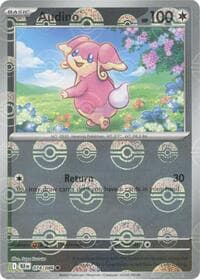 Audino - 074/086 (Poke Ball Pattern) - SV: Black Bolt - Pokemon card
