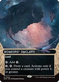 Bonders' Enclave (0004) (Borderless) - Edge of Eternities: Stellar Sights - Magic: The Gathering card