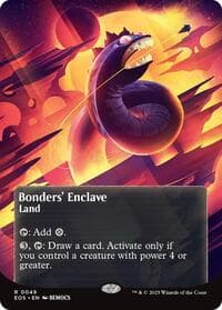Bonders' Enclave (0049) (Borderless) - Edge of Eternities: Stellar Sights - Magic: The Gathering card