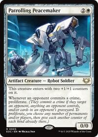 Patrolling Peacemaker - Commander: Edge of Eternities - Magic: The Gathering card