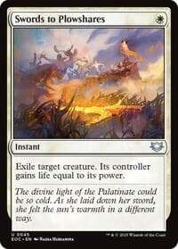 Swords to Plowshares - Commander: Edge of Eternities - Magic: The Gathering card