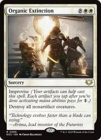 Organic Extinction - Commander: Edge of Eternities - Magic: The Gathering card