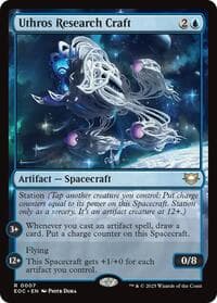 Uthros Research Craft - Commander: Edge of Eternities - Magic: The Gathering card