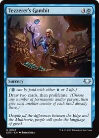 Tezzeret's Gambit - Commander: Edge of Eternities - Magic: The Gathering card