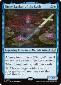 Emry, Lurker of the Loch - Commander: Edge of Eternities - Magic: The Gathering card