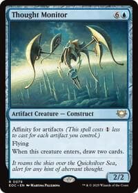 Thought Monitor - Commander: Edge of Eternities - Magic: The Gathering card