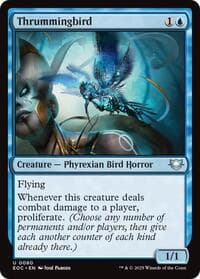 Thrummingbird - Commander: Edge of Eternities - Magic: The Gathering card