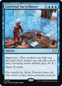 Universal Surveillance - Commander: Edge of Eternities - Magic: The Gathering card