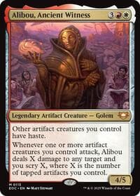 Alibou, Ancient Witness - Commander: Edge of Eternities - Magic: The Gathering card