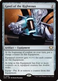 Gavel of the Righteous - Commander: Edge of Eternities - Magic: The Gathering card