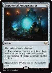 Empowered Autogenerator - Commander: Edge of Eternities - Magic: The Gathering card
