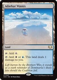 Adarkar Wastes - Commander: Edge of Eternities - Magic: The Gathering card