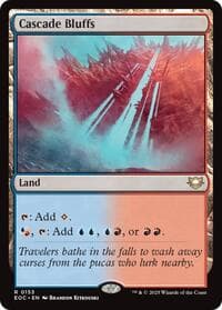 Cascade Bluffs - Commander: Edge of Eternities - Magic: The Gathering card