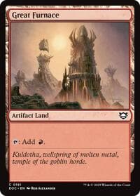 Great Furnace - Commander: Edge of Eternities - Magic: The Gathering card