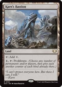 Karn's Bastion - Commander: Edge of Eternities - Magic: The Gathering card