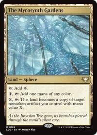 The Mycosynth Gardens - Commander: Edge of Eternities - Magic: The Gathering card
