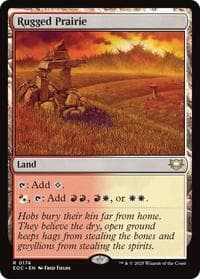 Rugged Prairie - Commander: Edge of Eternities - Magic: The Gathering card